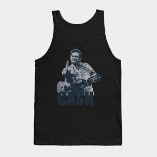 Johnny Cash - VINTAGE SKETCH DESIGN Tank Top